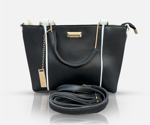 Elegant Dual-Tone Tote
