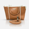 Elegant Dual-Tone Tote