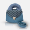 Fur Handle Bag