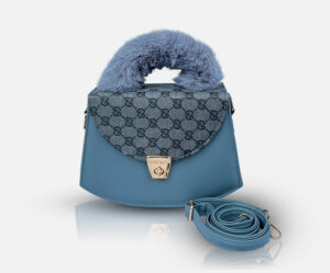 Fur Handle Bag